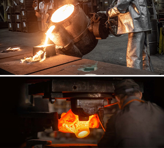 Fundamental Differences between Casting and Forging
