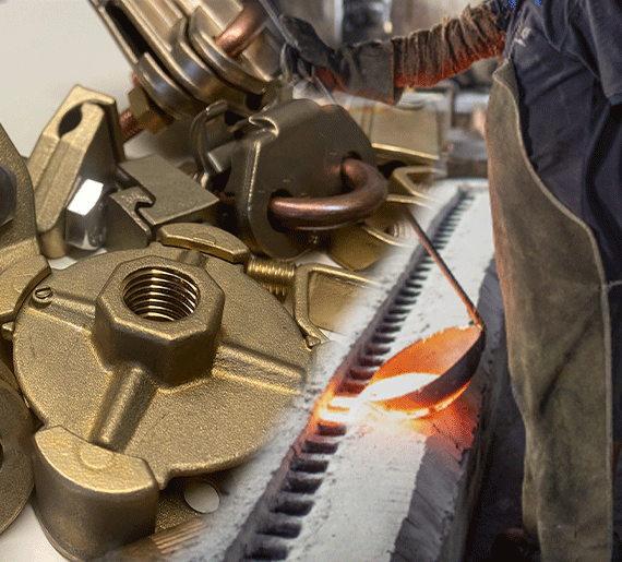 non-ferrous forging & casting method